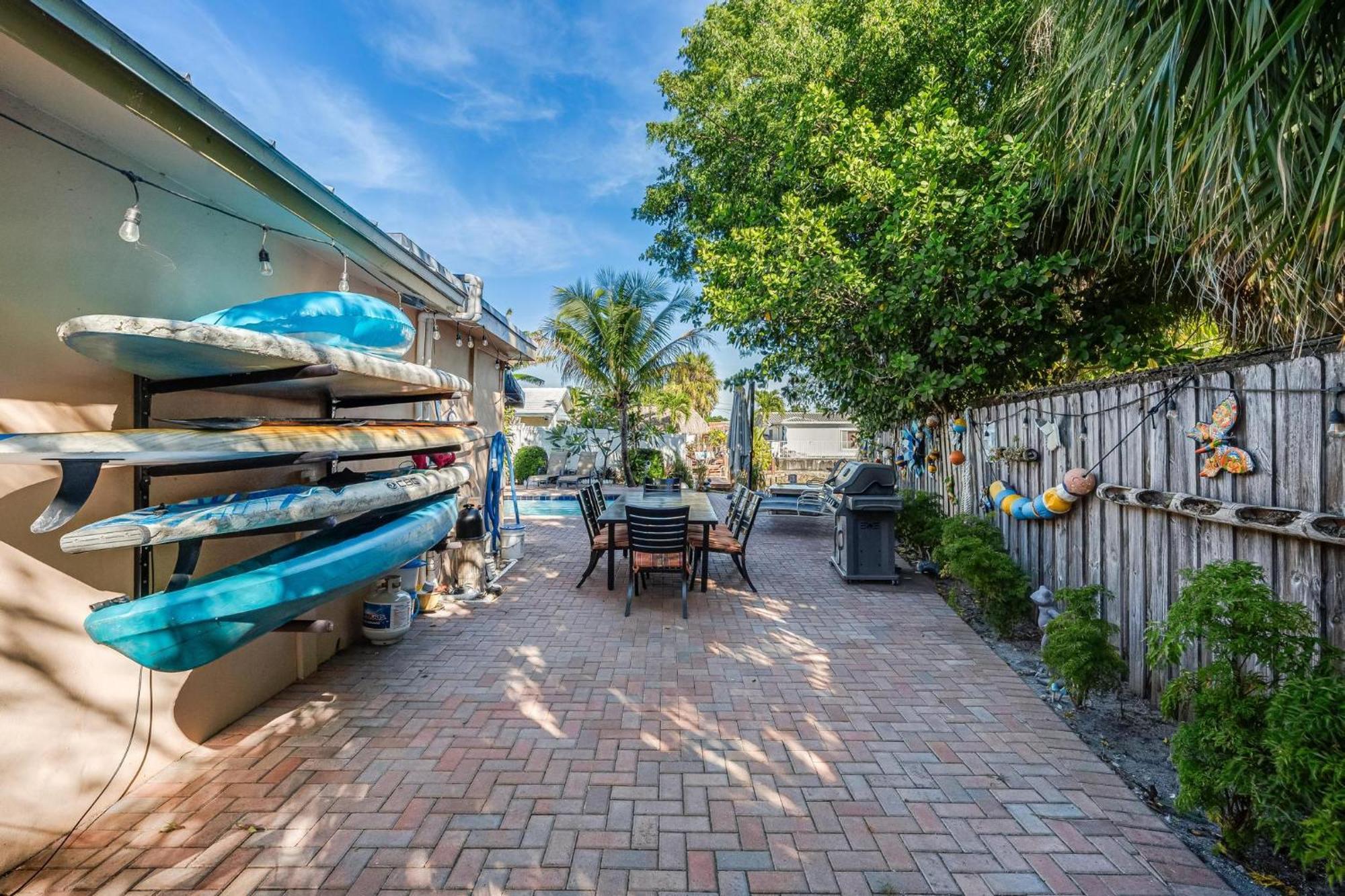 4 Bd Near Beach Spacious Solar Heated Pool Waterfront Home بومبانو بيتش المظهر الخارجي الصورة